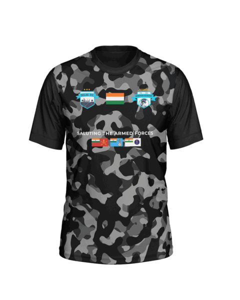 Black Camo Training Kit (Jersey & Shorts) Outfield Player