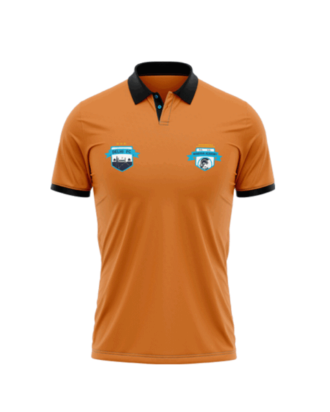 Minerva Warriors Orange Polo T-Shirt