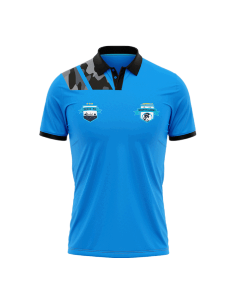 Minerva Warriors Blue Polo T-Shirt