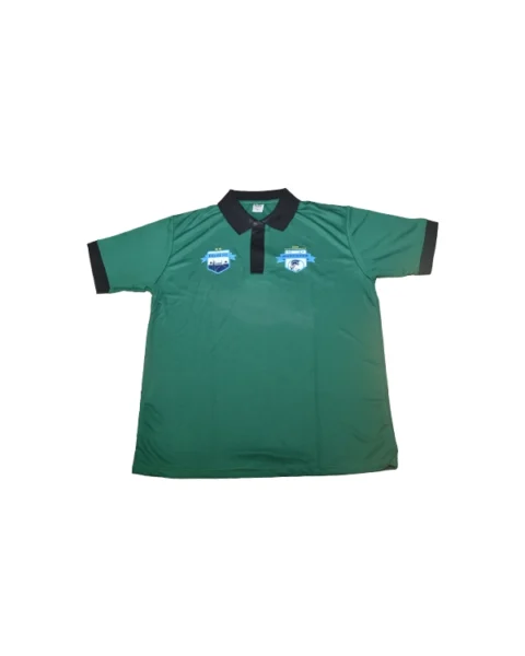 Minerva Warriors Green Polo T-Shirt